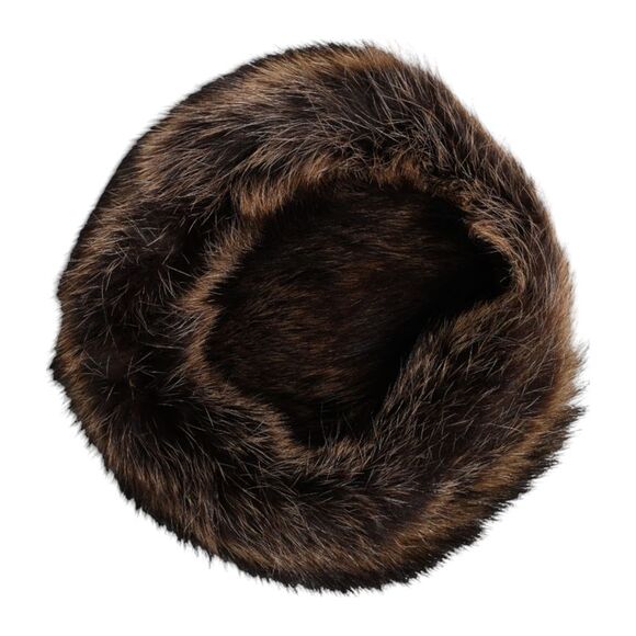 Dolce & Gabbana Brown Fur Women Bucket Women's Hat